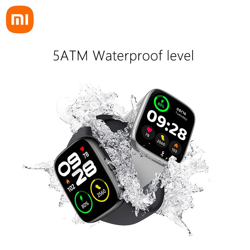 Hot Sellers Connected Watches 5ATM Waterproof Redmi Watch 3 Active Smart Wearable